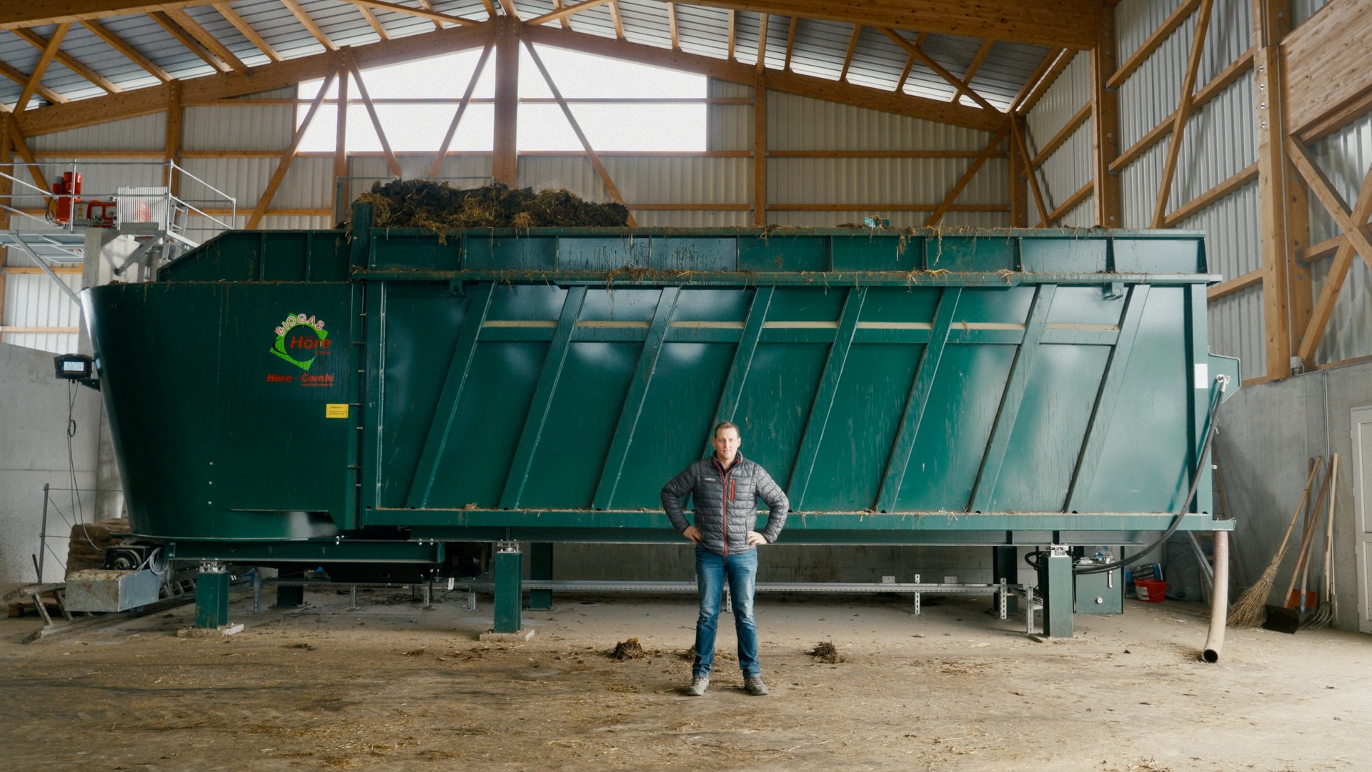 Biogasanlage EcoBioVal in Courtételle